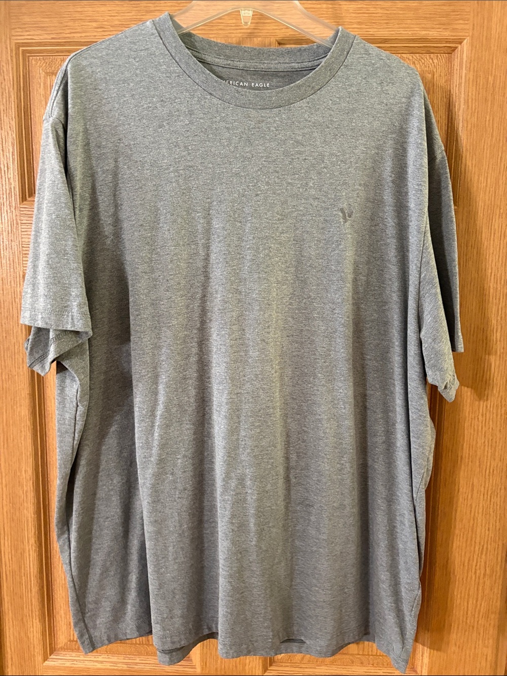 American Eagle Outfitters Heather Gray Crewneck Short Sleeve Tee